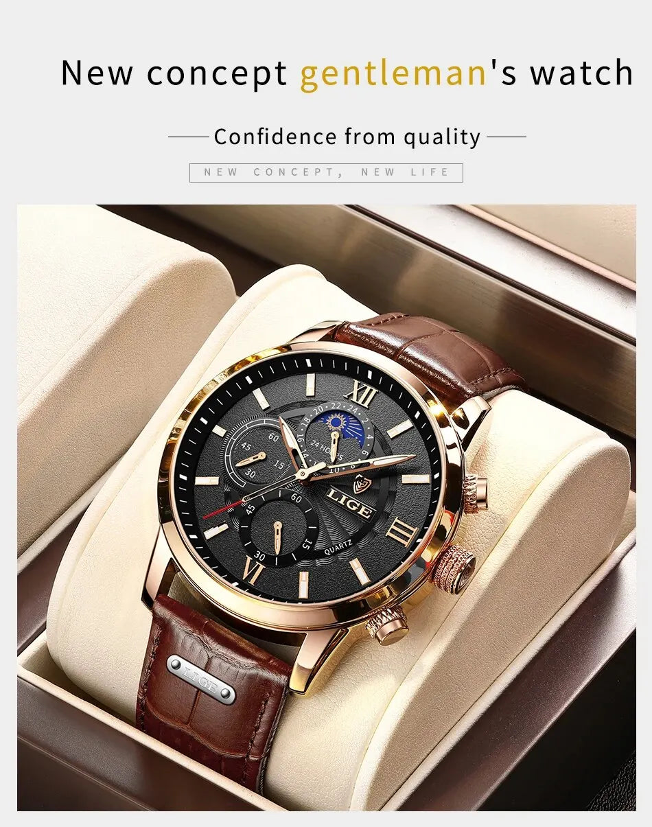 New Mens Watches Top Brand Luxury