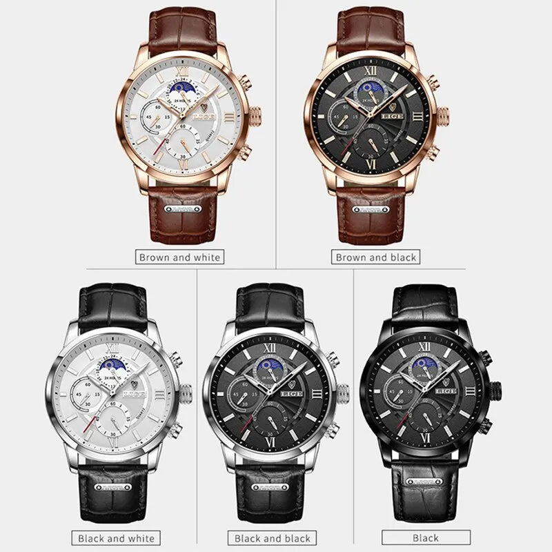 New Mens Watches Top Brand Luxury