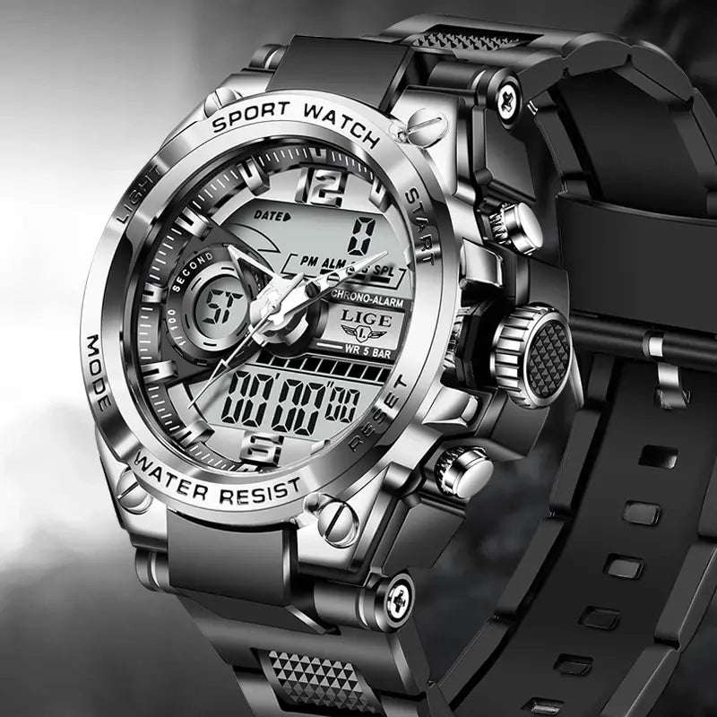 Men Military Watch Digital