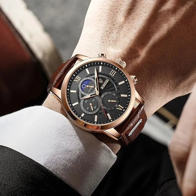 New Mens Watches Top Brand Luxury