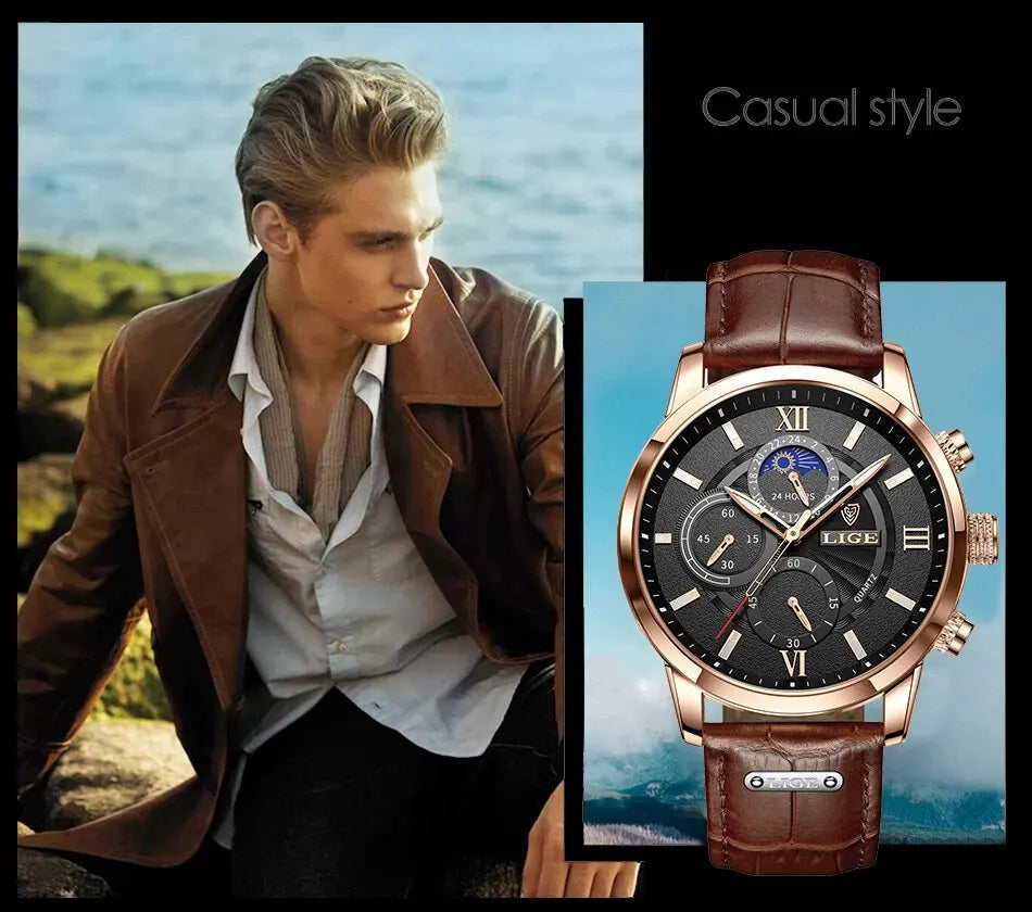 New Mens Watches Top Brand Luxury