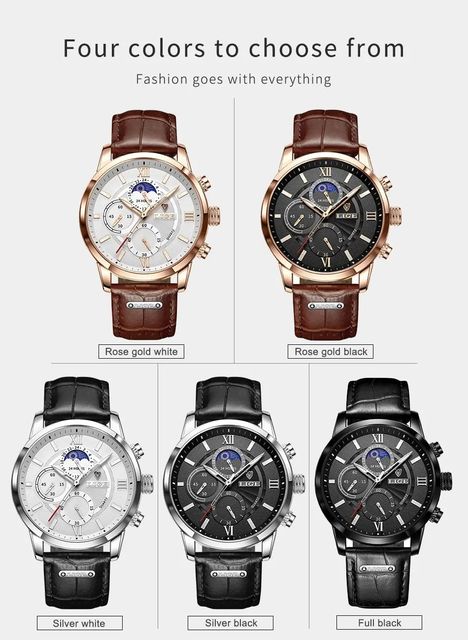 New Mens Watches Top Brand Luxury